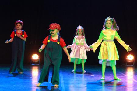 Mario et Peach