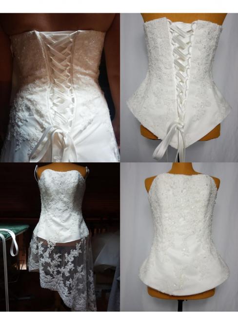 entre bustier et corset